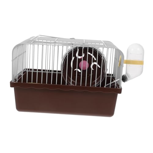 Luxshiny Tragbarer Hamster Transportkäfig für Kleintiere Multifunktionale Tragetasche mit Wasserbehälter Stilvolles Design für Chinchillas Meerschweinchen und Reisen von Luxshiny
