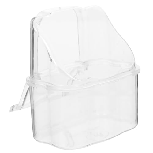 Luxshiny Transparente Vogelkäfig Futterbox mit Clip Große Kapazität Robustes Material für Papageien Tauben Nymphensittiche Geeignet als Futternapf und Wasserspender Luxshiny Transparente Vogelkäfig Futterbox mit Clip Große Kapazität Robustes Material für Papageien Tauben Nymphensittiche Geeignet als Futternapf und Wasserspender von Luxshiny