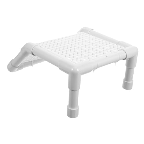 Luxshiny Turtle Basking Platform Kunststoff Leicht Langlebig Kletterrampe für Wasserschildkröten Aquarium Dekoration Bearded Dragon Tank Zubehör von Luxshiny