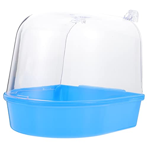 Luxshiny Vogel Badewanne für Kleine Vögel Abgedeckt aus Hochwertigem für Wellensittiche Kanarienvögel und Papageien und Luxshiny Vogel Badewanne für Kleine Vögel Abgedeckt aus Hochwertigem für Wellensittiche Kanarienvögel und Papageien und von Luxshiny