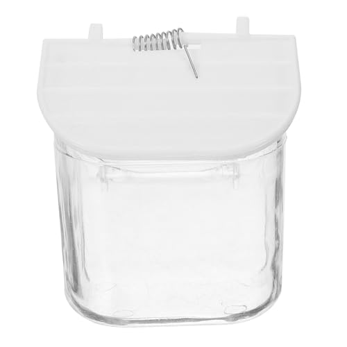 Luxshiny Vogelkäfig Futternapf Hängend Wasserschale und Futterbox für Kleine Vögel Papagei Taube Große Kapazität Einfache Reinigung und Montage Passend für Verschiedene Vogelarten Luxshiny Vogelkäfig Futternapf Hängend Wasserschale und Futterbox für Kleine Vögel Papagei Taube Große Kapazität Einfache Reinigung und Montage Passend für Verschiedene Vogelarten von Luxshiny