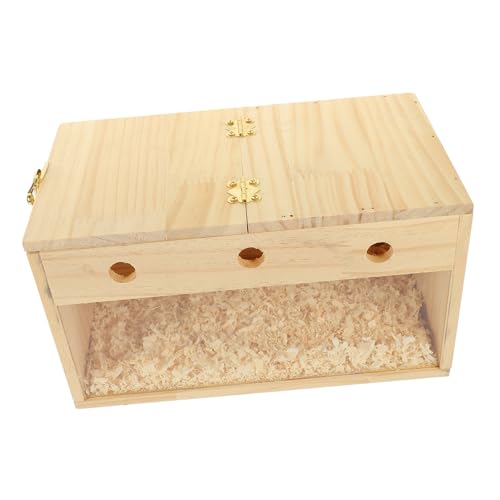 Luxshiny Vogelzuchtkasten aus Holz Transparente Nistbox für Papageien und Wellensittiche Brüten und Einfach zu Öffnen Langlebig und Komfortabel für Garten und Zuhause Luxshiny Vogelzuchtkasten aus Holz Transparente Nistbox für Papageien und Wellensittiche Brüten und Einfach zu Öffnen Langlebig und Komfortabel für Garten und Zuhause von Luxshiny