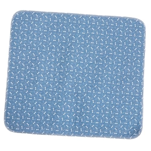 Luxshiny wasserdichte rutschfeste Hundetoilette mit Hoher Saugfähigkeit Waschbare Pet Pee Pads für Große Hunde Komfortable Saugfähige Haustierunterlage Blaue Knochenmuster Luxshiny wasserdichte rutschfeste Hundetoilette mit Hoher Saugfähigkeit Waschbare Pet Pee Pads für Große Hunde Komfortable Saugfähige Haustierunterlage Blaue Knochenmuster von Luxshiny
