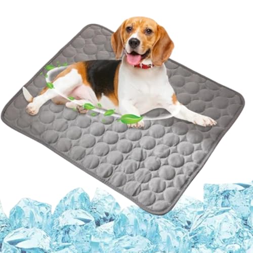 Luylmo KüHlmatte füR Hunde, KüHlmatte füR Den Sommer, Rutschschutz HundeküHlmatte SelbstküHlend, Abrieb-Und Bissfest NatüRliche KüHlung, KüHlbett füR Hunde 50cm*40cm Luylmo KüHlmatte füR Hunde, KüHlmatte füR Den Sommer, Rutschschutz HundeküHlmatte SelbstküHlend, Abrieb-Und Bissfest NatüRliche KüHlung, KüHlbett füR Hunde 50cm*40cm von Luylmo