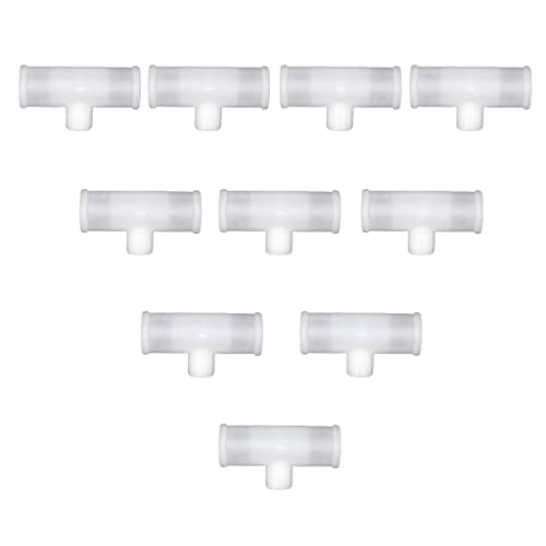 Luzhengyang 10 Stück 1,9 cm T-Verbindungsrohre Ersatz für Trinker Luzhengyang 10 Stück 1,9 cm T-Verbindungsrohre Ersatz für Trinker von Luzhengyang