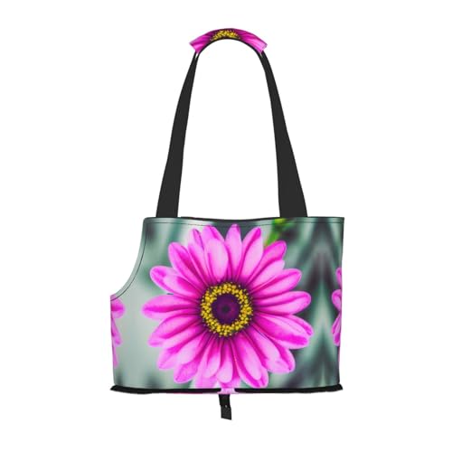 Lxqlss Rosa Blume Stilvolle und tragbare Haustier-Crossbody-Tasche – Haustier-Tragetasche für kleine Hunde – Haustier-Tragetasche, Crossbody-Tasche für Haustiere Lxqlss Rosa Blume Stilvolle und tragbare Haustier-Crossbody-Tasche – Haustier-Tragetasche für kleine Hunde – Haustier-Tragetasche, Crossbody-Tasche für Haustiere von Lxqlss