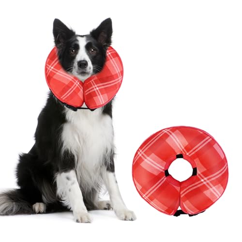 Lyneun Aufblasbare Halskrause für Hunde Katzen, Einstellbar Halskrause Hund, Weich Hundekragen Leckschutz, Leckschutz Hund für Hund und Katze Lyneun Aufblasbare Halskrause für Hunde Katzen, Einstellbar Halskrause Hund, Weich Hundekragen Leckschutz, Leckschutz Hund für Hund und Katze von Lyneun