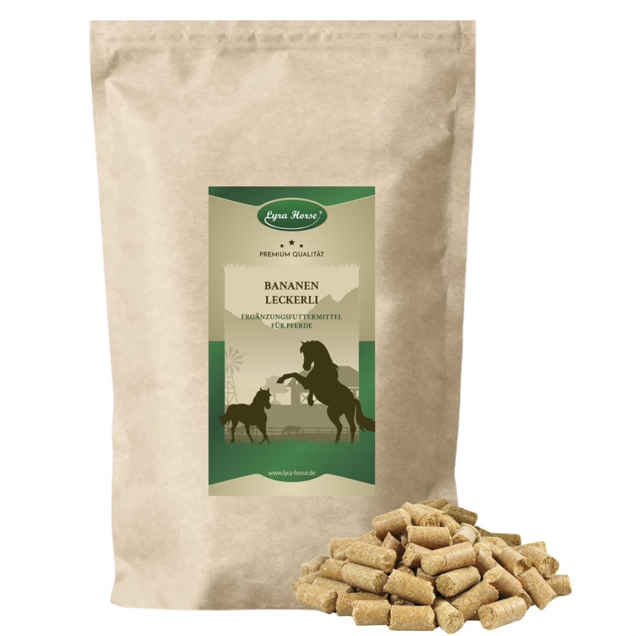 5 kg Lyra Horse® Bananen Leckerli von Lyra Horse