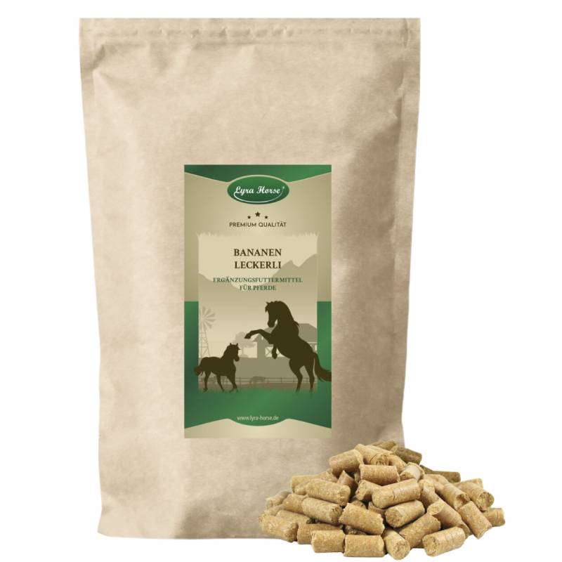 5 kg Lyra Horse® Bananen Leckerli von Lyra Horse