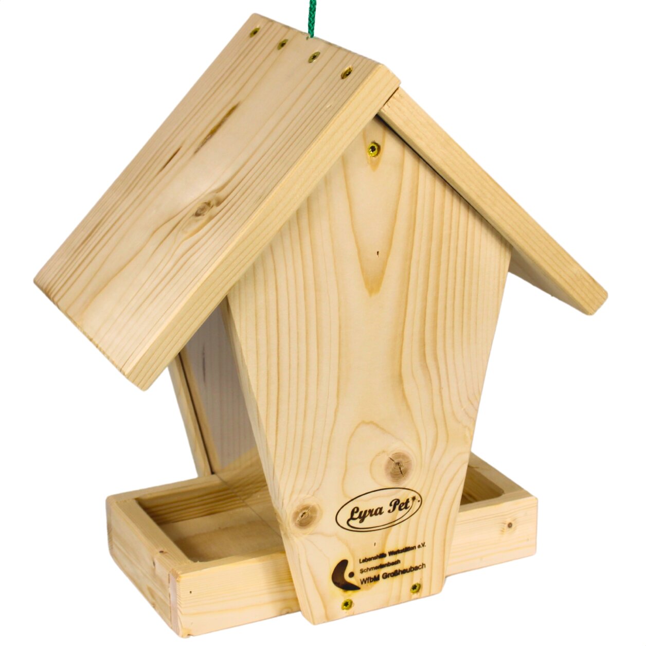 1 Stk. Lyra Pet® Vogelhaus Hugos Fly in - Handgefertigt von Lebenshilfe e.V. von Lyra Pet GmbH