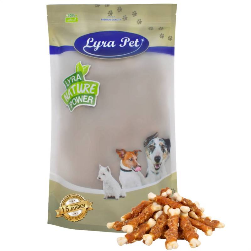 1 kg Lyra Pet® Calciumknochen mit Hühnerbruststreifen von Lyra Pet GmbH