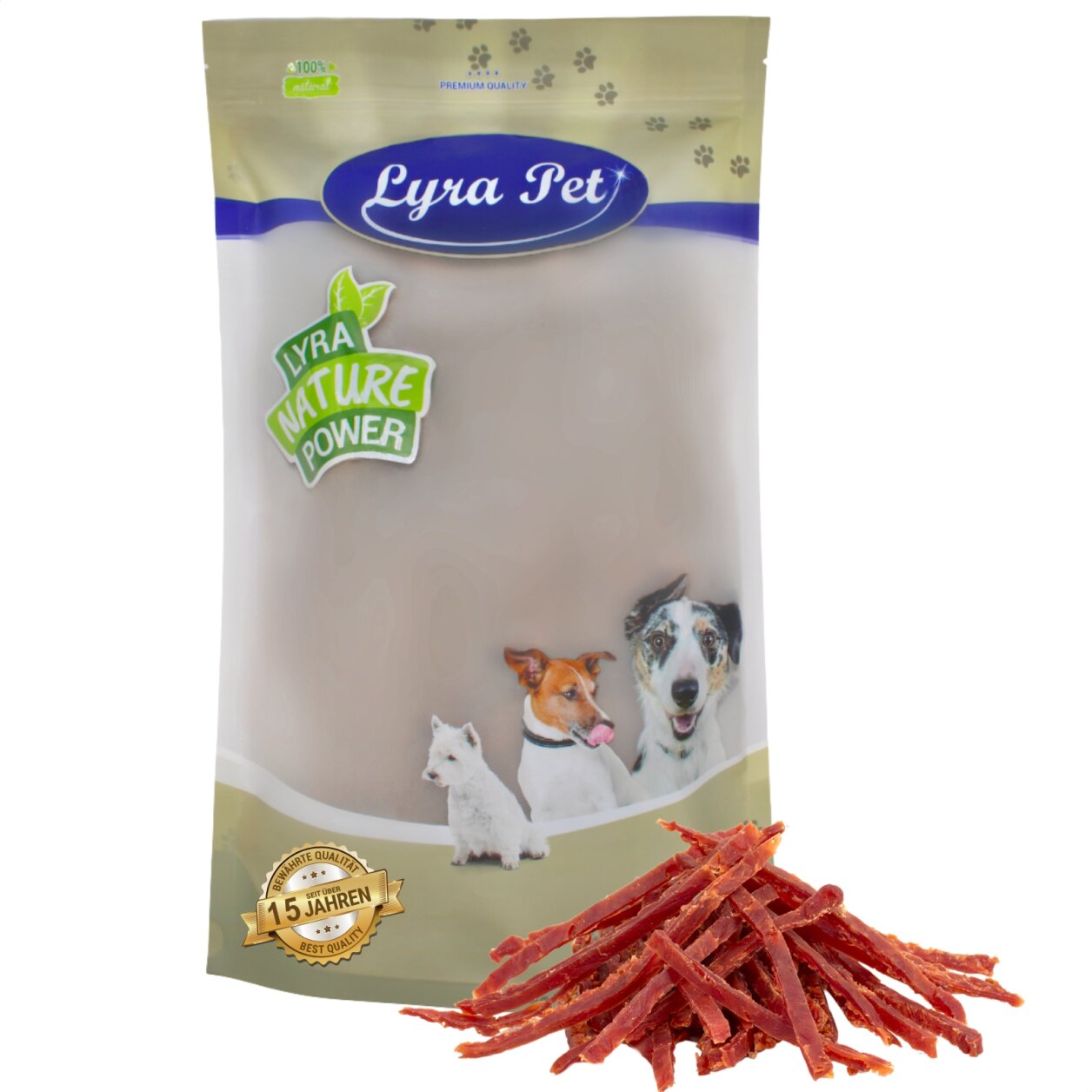1 kg Lyra Pet® Entenbrustabschnitte von Lyra Pet GmbH