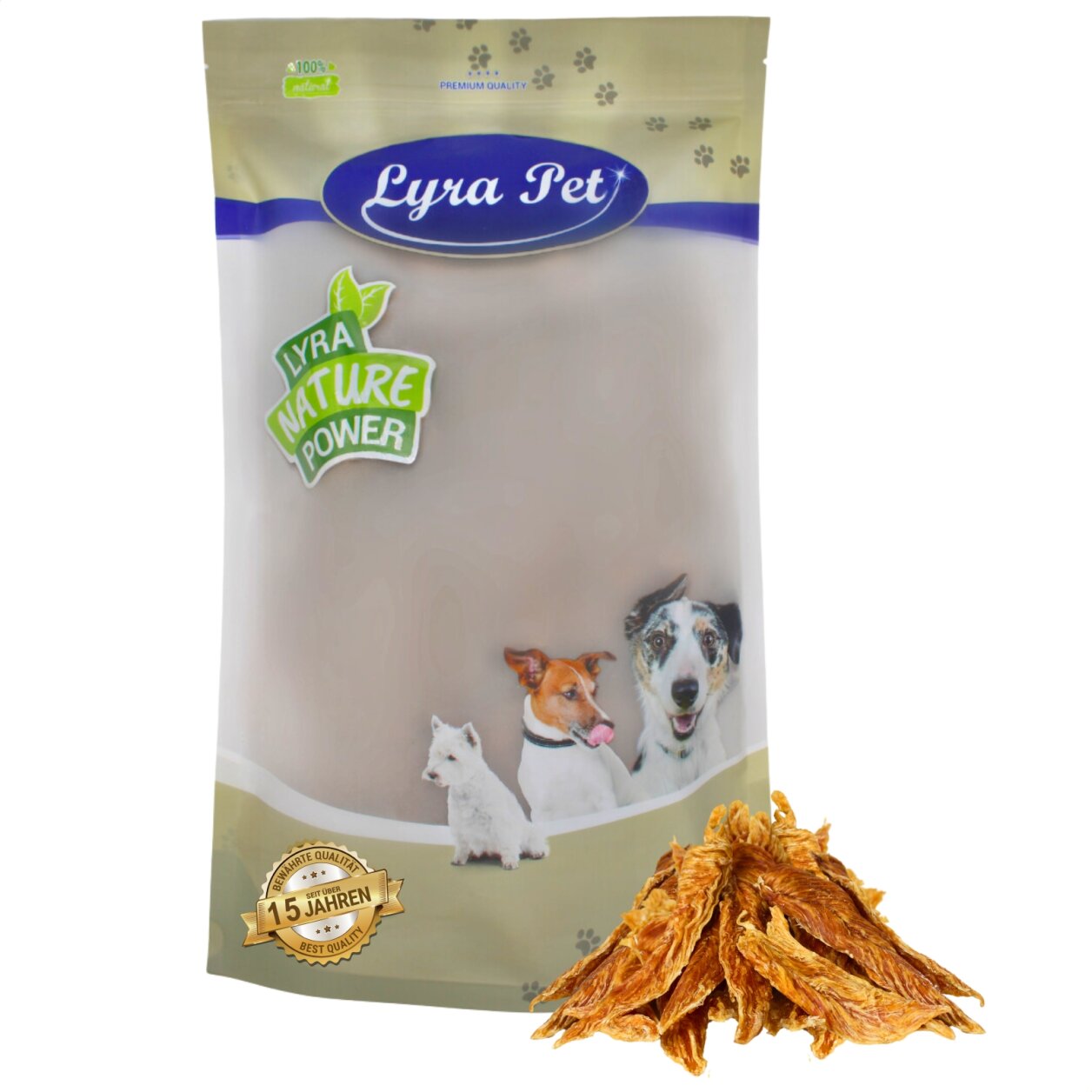 1 kg Lyra Pet® Hühnerbrustfilet naturbelassen von Lyra Pet GmbH