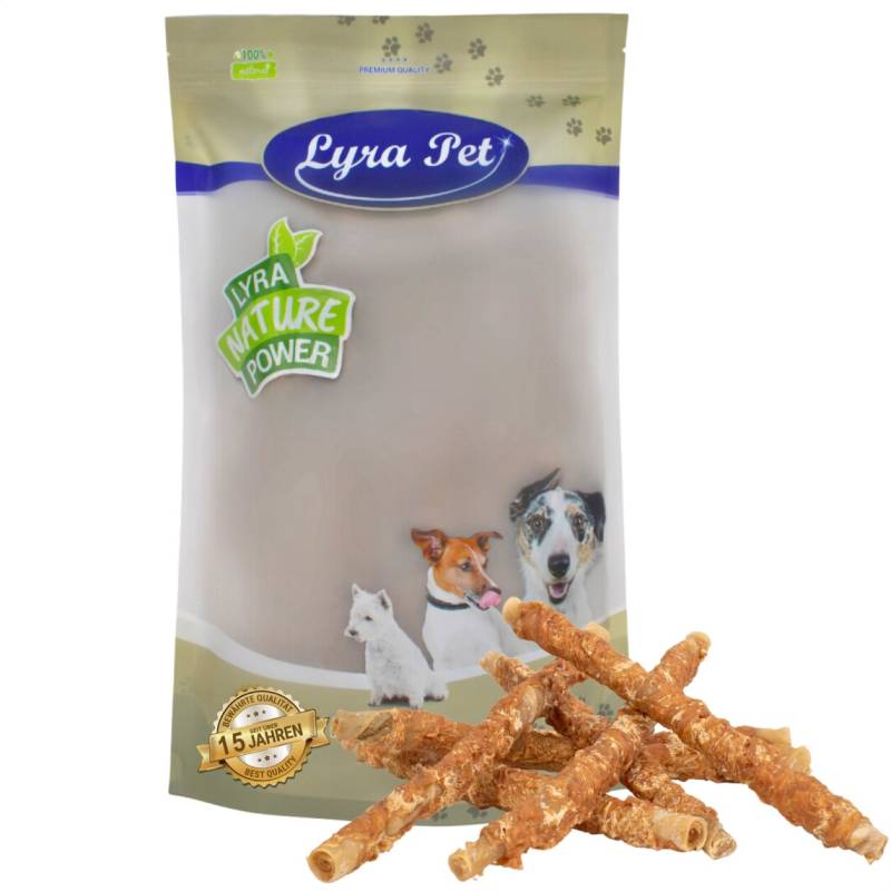 1 kg Lyra Pet® Kaurollen mit Hühnerbrust ca. 30-34 cm von Lyra Pet GmbH