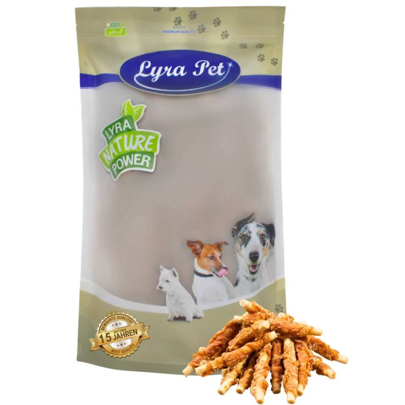 1 kg Lyra Pet® Kaustangen mit Hühnerbrust von Lyra Pet GmbH