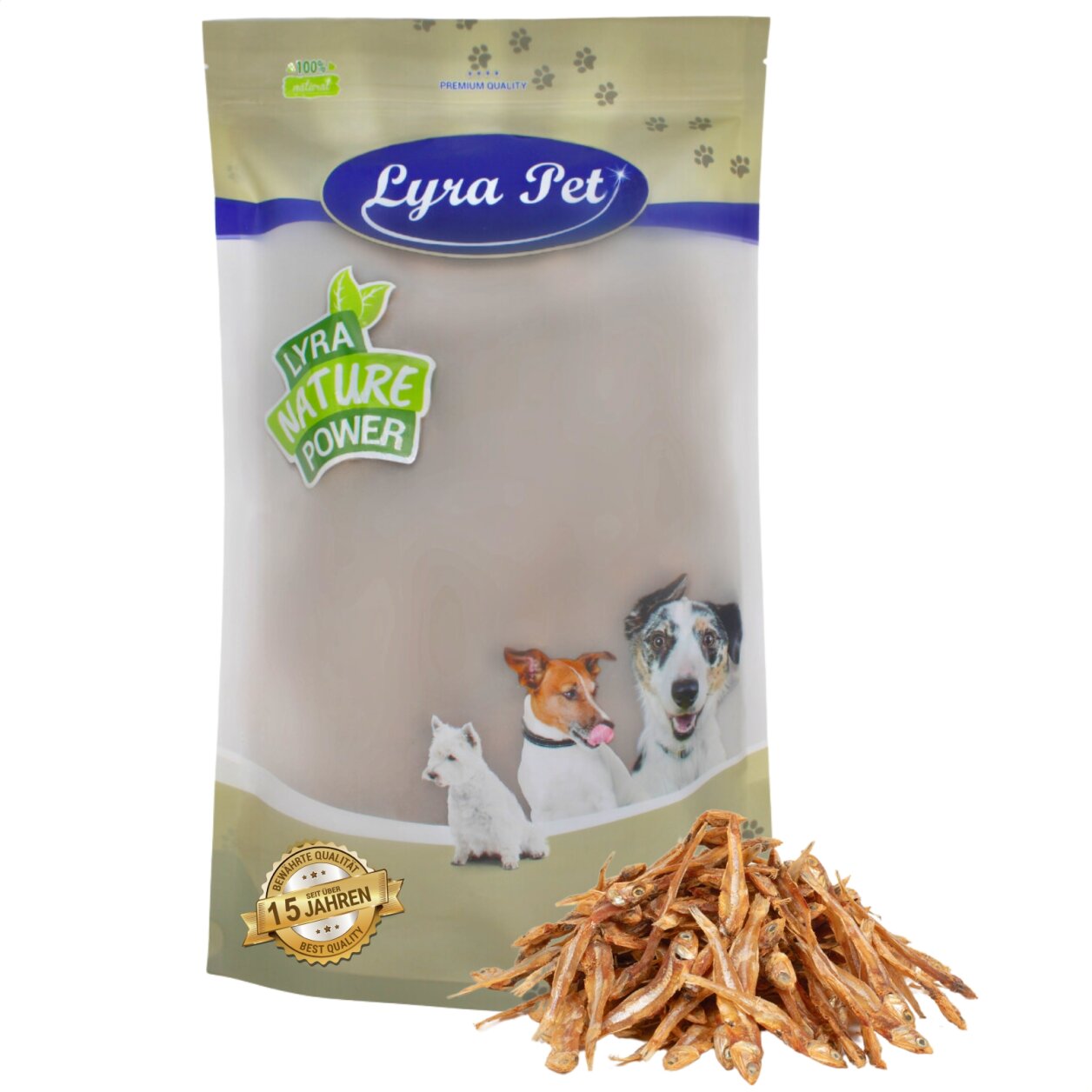 1 kg Lyra Pet® Kleine Fische von Lyra Pet GmbH