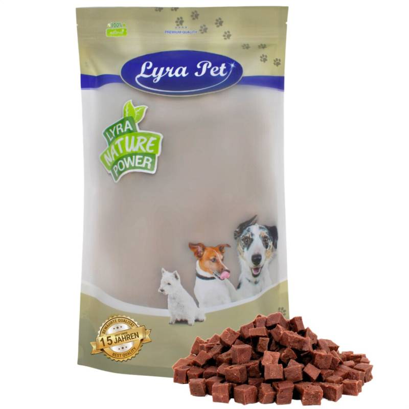 1 kg Lyra Pet® Lammfleischwürfel von Lyra Pet GmbH