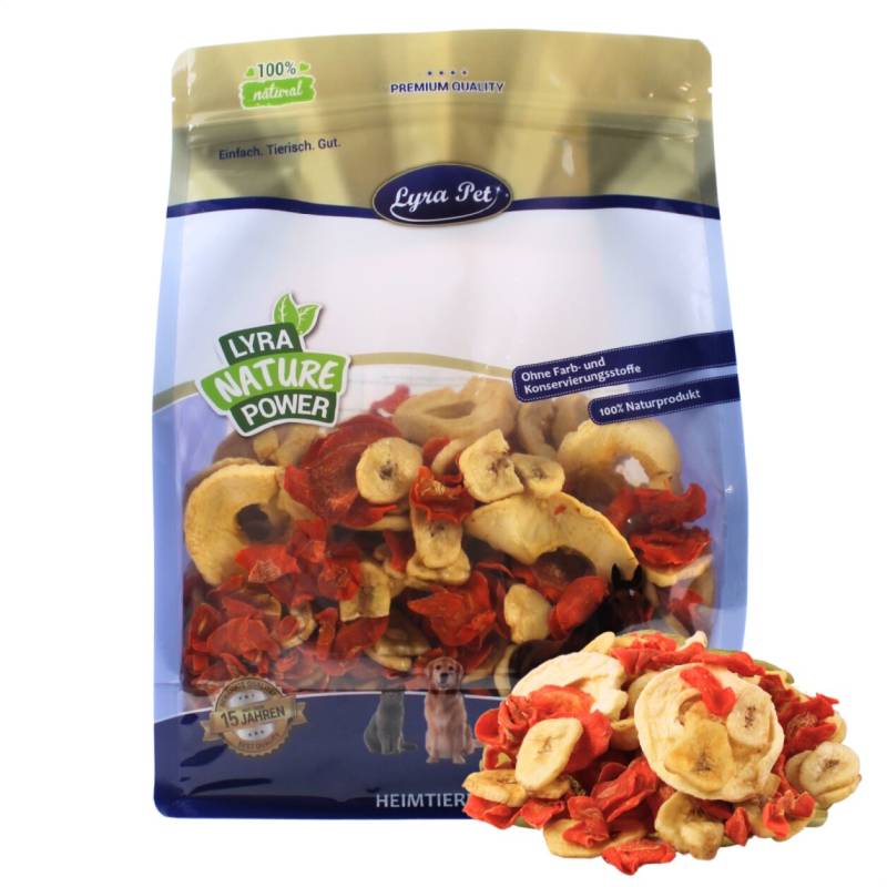 1 kg Lyra Pet® Obst-Gemüse-Mix getrocknet von Lyra Pet GmbH