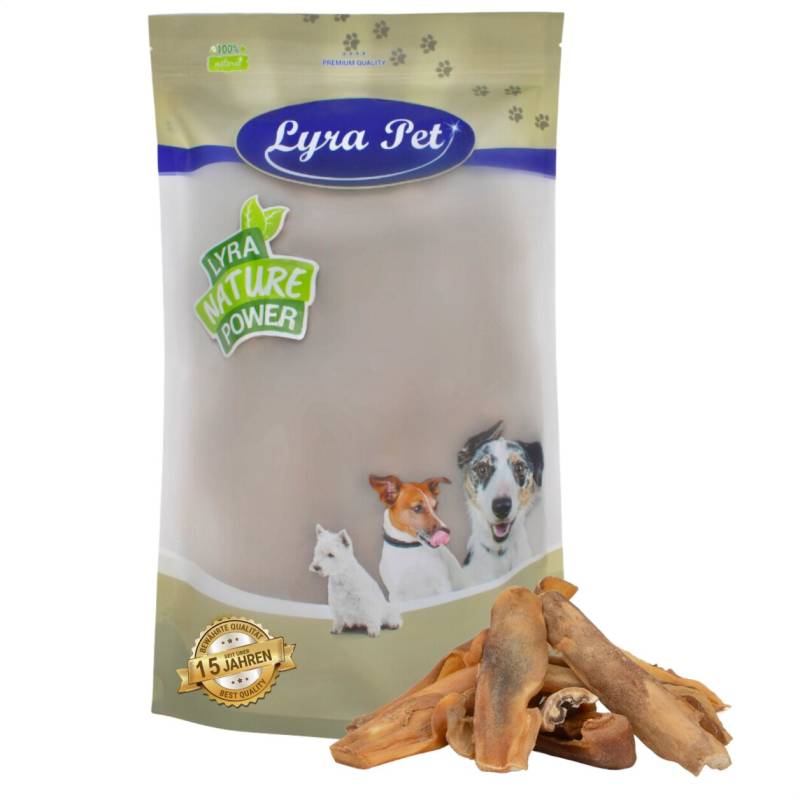 1 kg Lyra Pet® Rinderkopfhaut goldbraun, dunkel von Lyra Pet GmbH