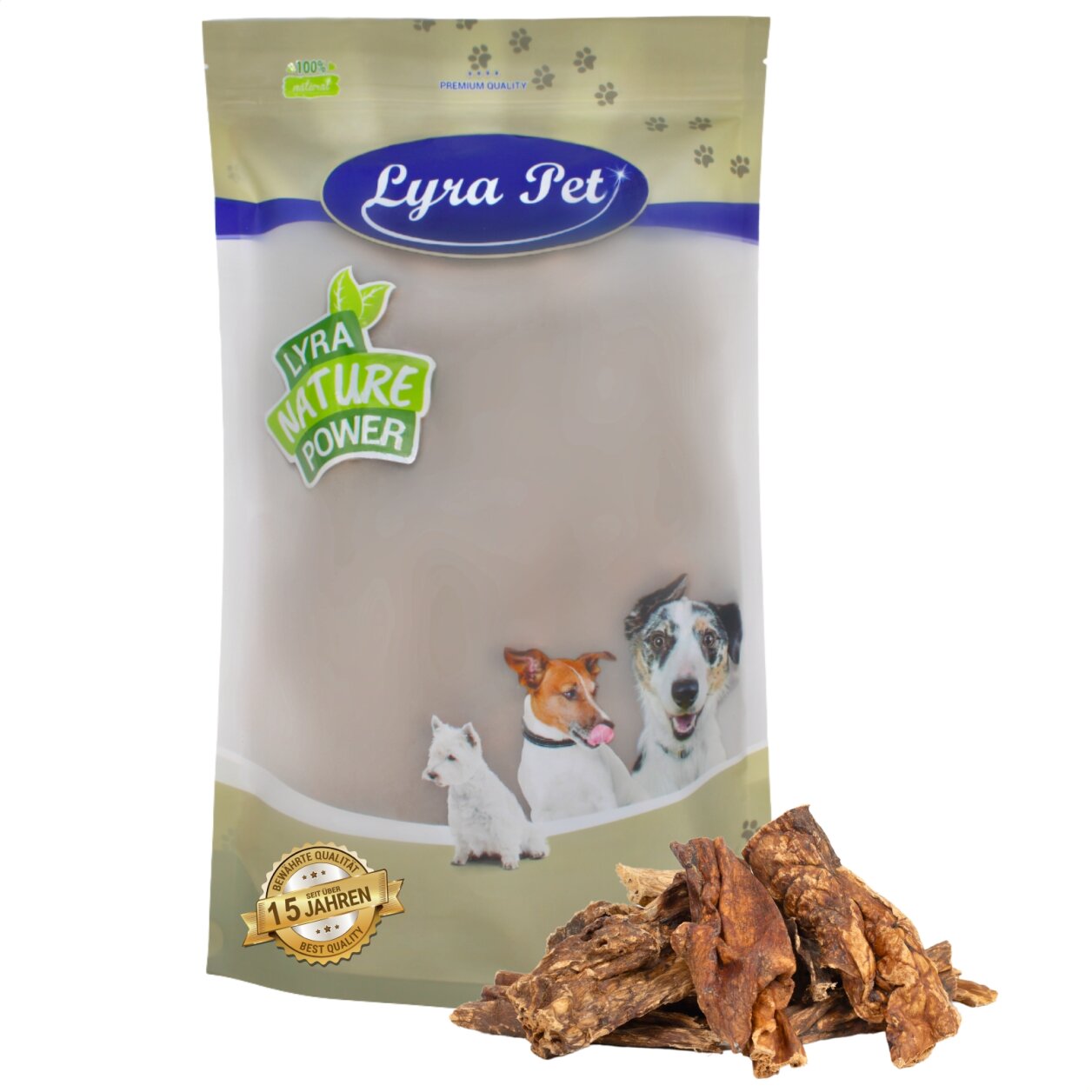 1 kg Lyra Pet® Rinderlunge von Lyra Pet GmbH