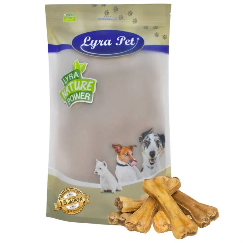 10 Stk. Lyra Pet® Kauknochen gefüllt mit Pansen ca. 15 cm von Lyra Pet GmbH