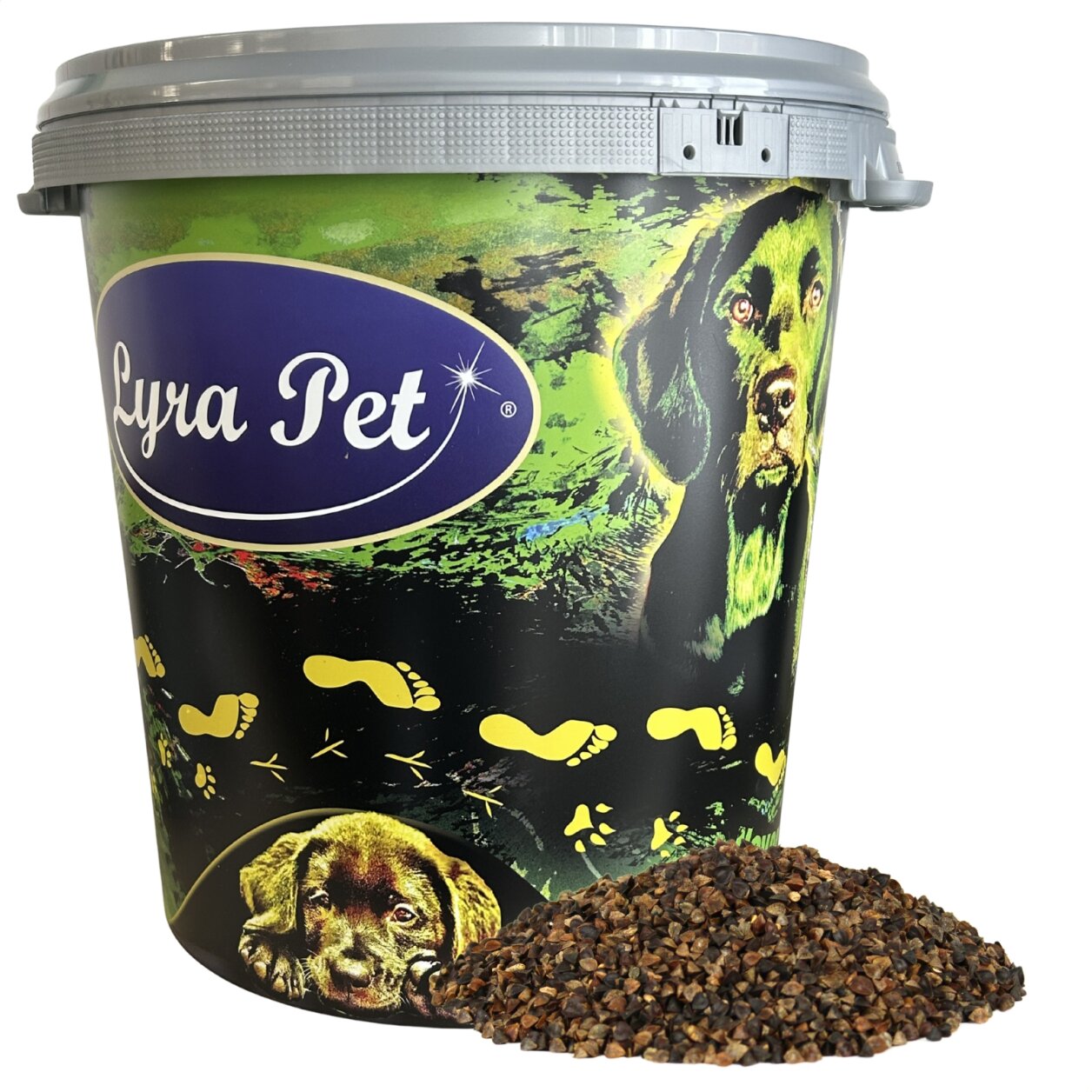 10 kg Lyra Pet® Buchweizen in 30 L Tonne von Lyra Pet GmbH