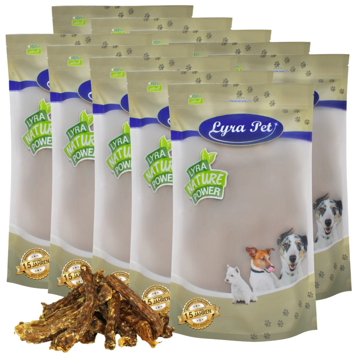 10 kg Lyra Pet® Entenhälse von Lyra Pet GmbH