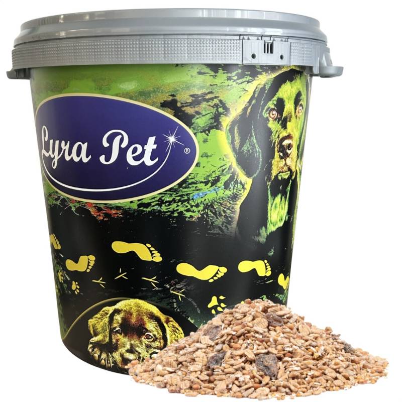 10 kg Lyra Pet® Fettfutter in 30 L Tonne von Lyra Pet GmbH