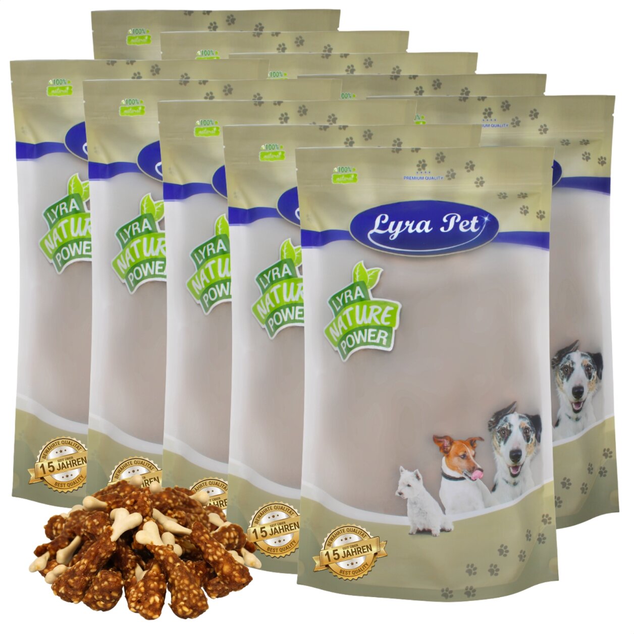 10 kg Lyra Pet® Hühnchenschenkel von Lyra Pet GmbH