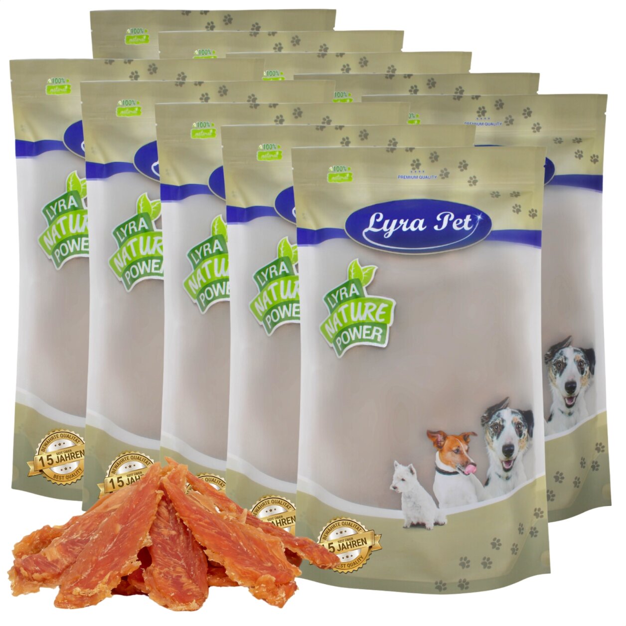 10 kg Lyra Pet® Hühnerbrust soft von Lyra Pet GmbH