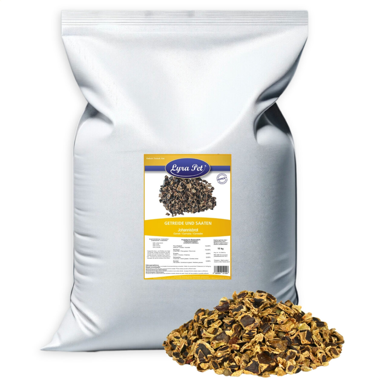 10 kg Lyra Pet® Johannisbrot von Lyra Pet GmbH