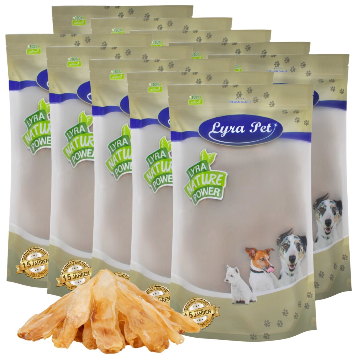10 kg Lyra Pet® Kaninchenohren von Lyra Pet GmbH