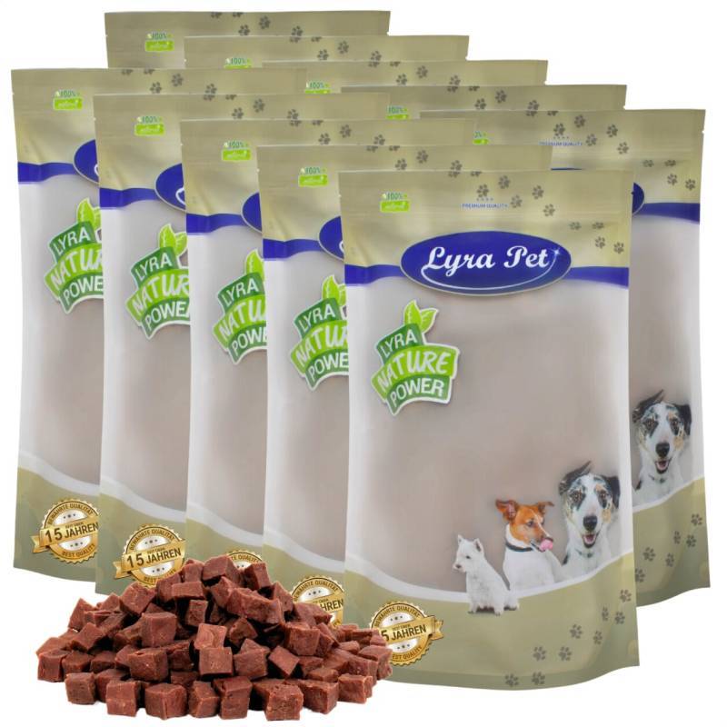 10 kg Lyra Pet® Lammfleischwürfel von Lyra Pet GmbH