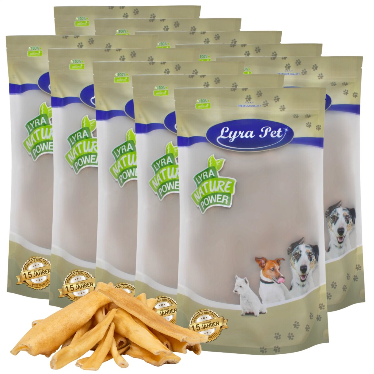 10 kg Lyra Pet® Lammkopfhaut hell von Lyra Pet GmbH