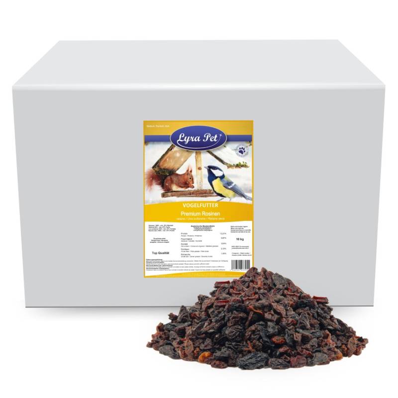 10 kg Lyra Pet® Rosinen Premium von Lyra Pet GmbH