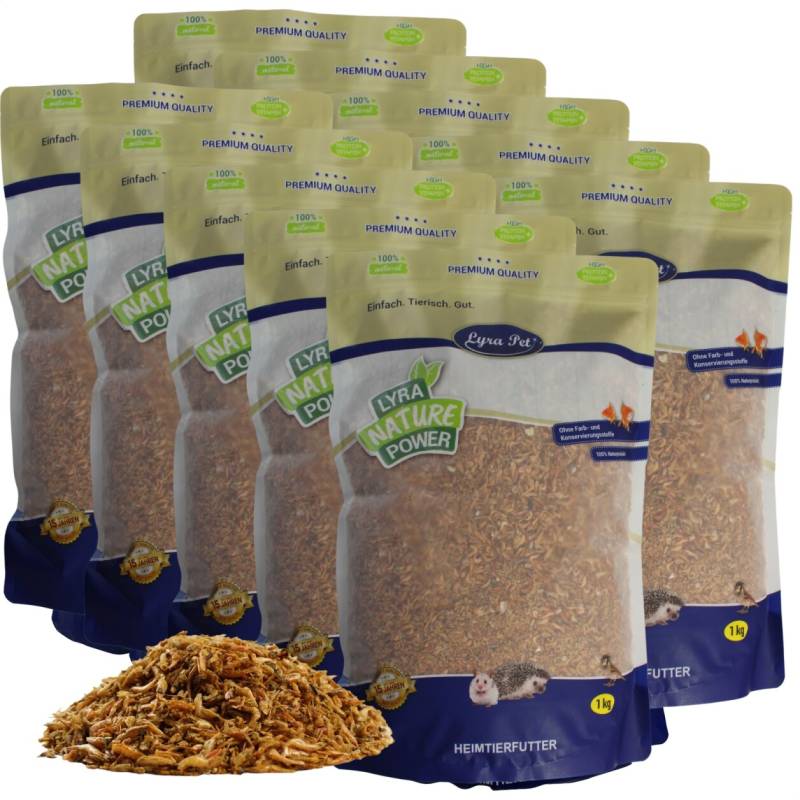 10 kg Lyra Pet® Shrimps getrocknet von Lyra Pet GmbH