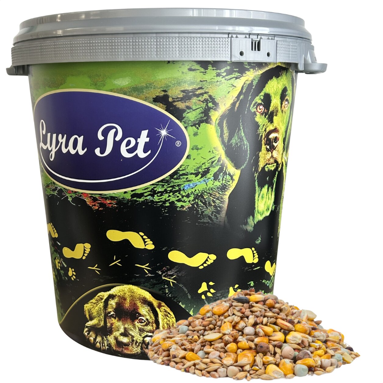 10 kg Lyra Pet® Taubenfutter Standardmischung in 30 L Tonne von Lyra Pet GmbH