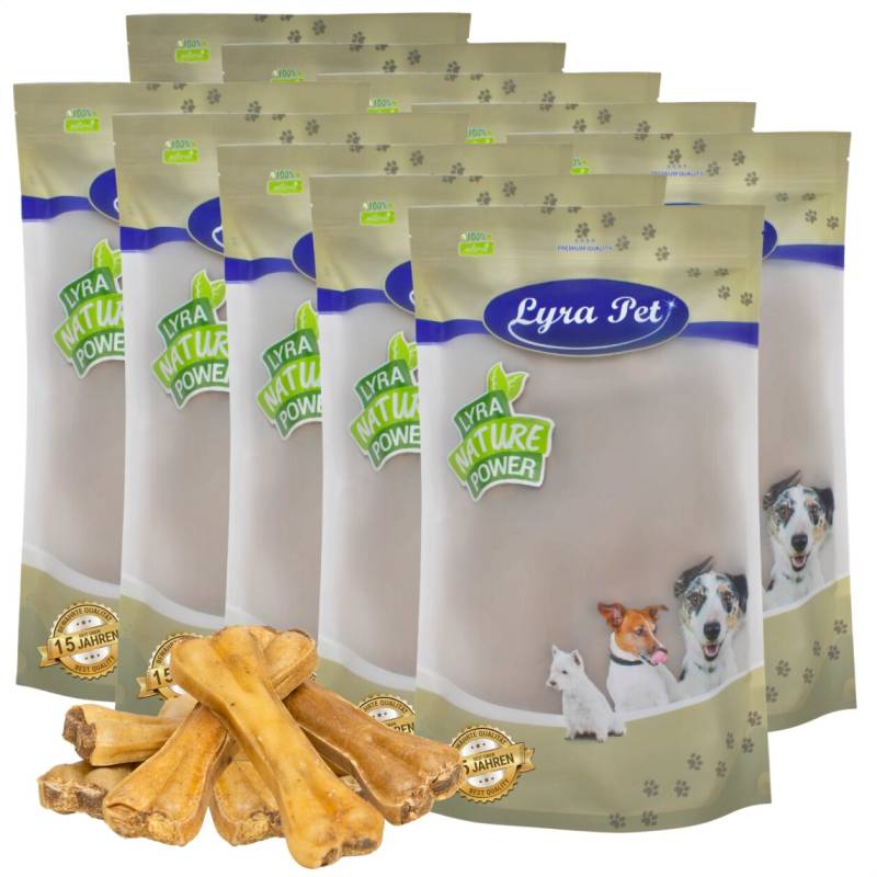 100 Stk. Lyra Pet® Kauknochen gefüllt mit Pansen ca. 15 cm von Lyra Pet GmbH