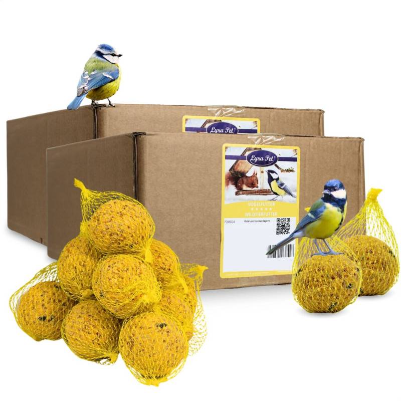 2 x 100 Stk. Lyra Pet® Meisenknödel Basic mit Netz à 90 g = 18 kg von Lyra Pet GmbH