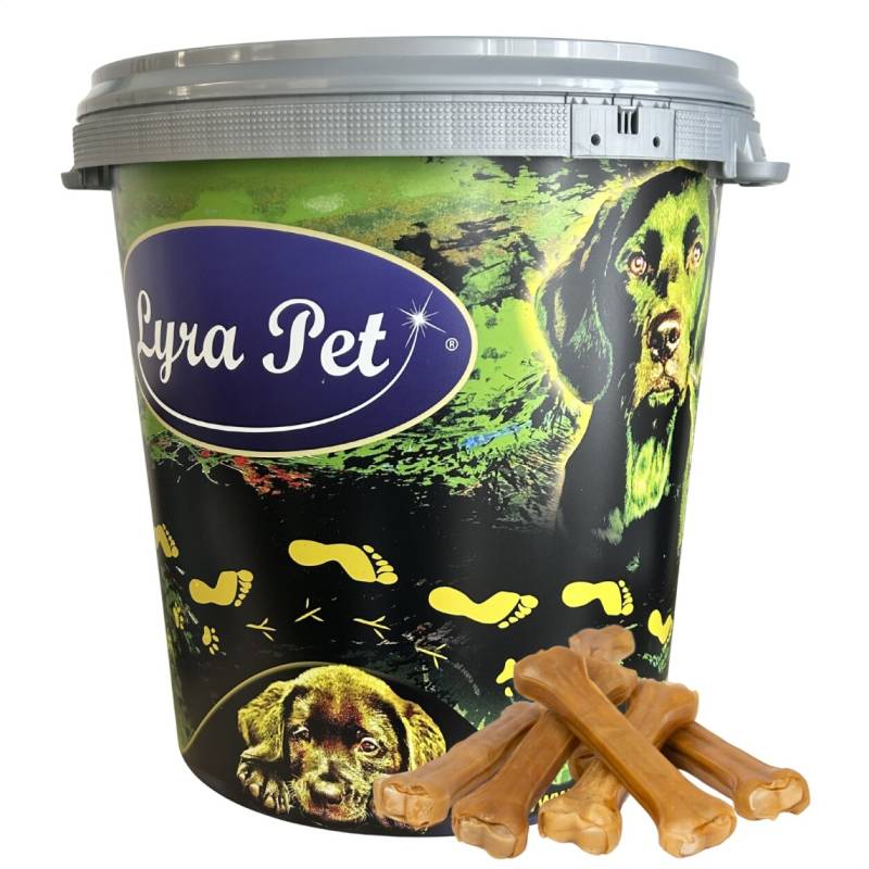 20 Stk. Lyra Pet® Kauknochen ca. 25 cm in 30 L Tonne von Lyra Pet GmbH