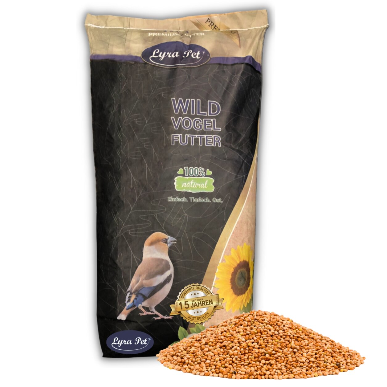20 kg Lyra Pet® Hirse rot lose von Lyra Pet GmbH