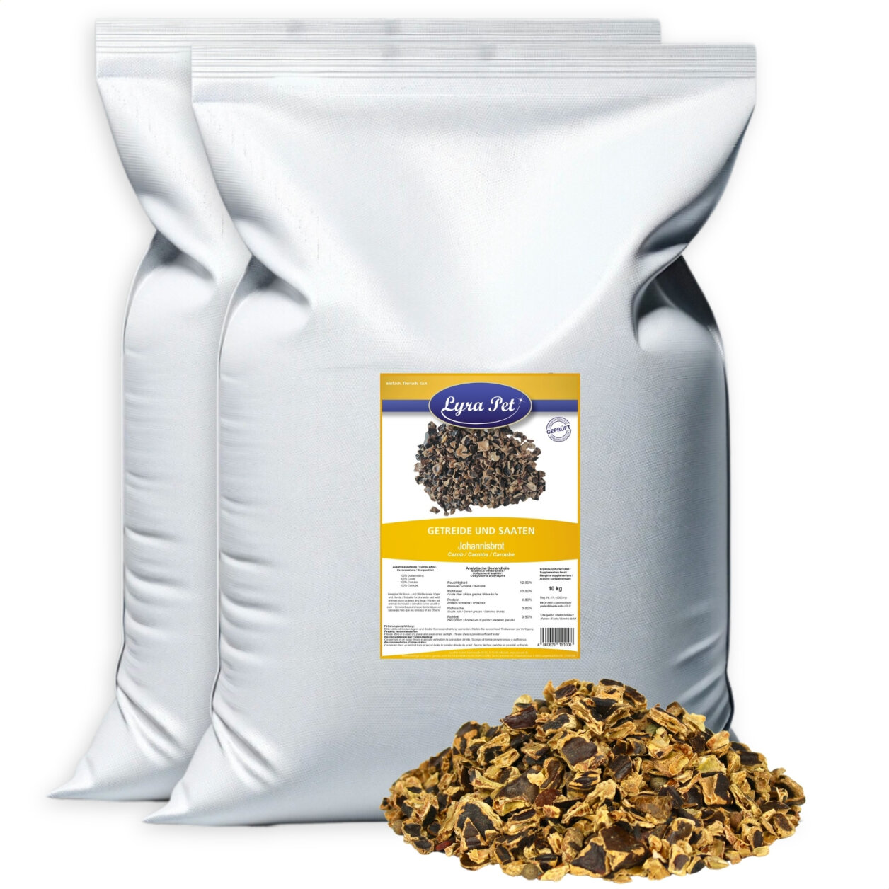 20 kg Lyra Pet® Johannisbrot von Lyra Pet GmbH