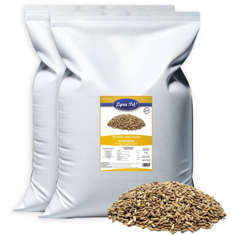 20 kg Lyra Pet® Mariendistelsaat von Lyra Pet GmbH