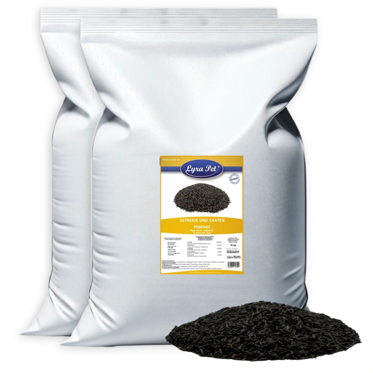 20 kg Lyra Pet® Nigersaat von Lyra Pet GmbH