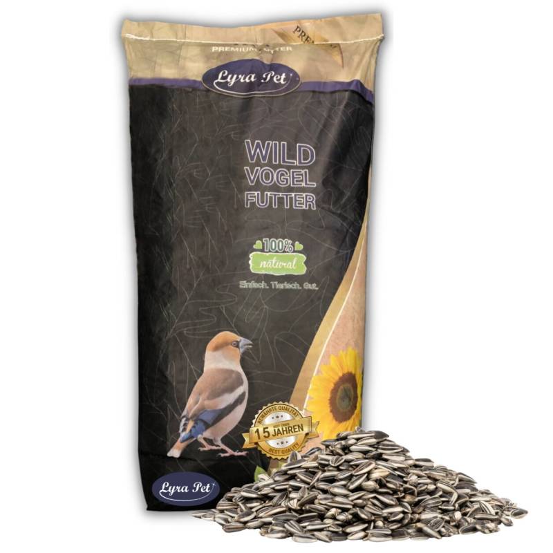 20 kg Lyra Pet® Sonnenblumenkerne gestreift von Lyra Pet GmbH