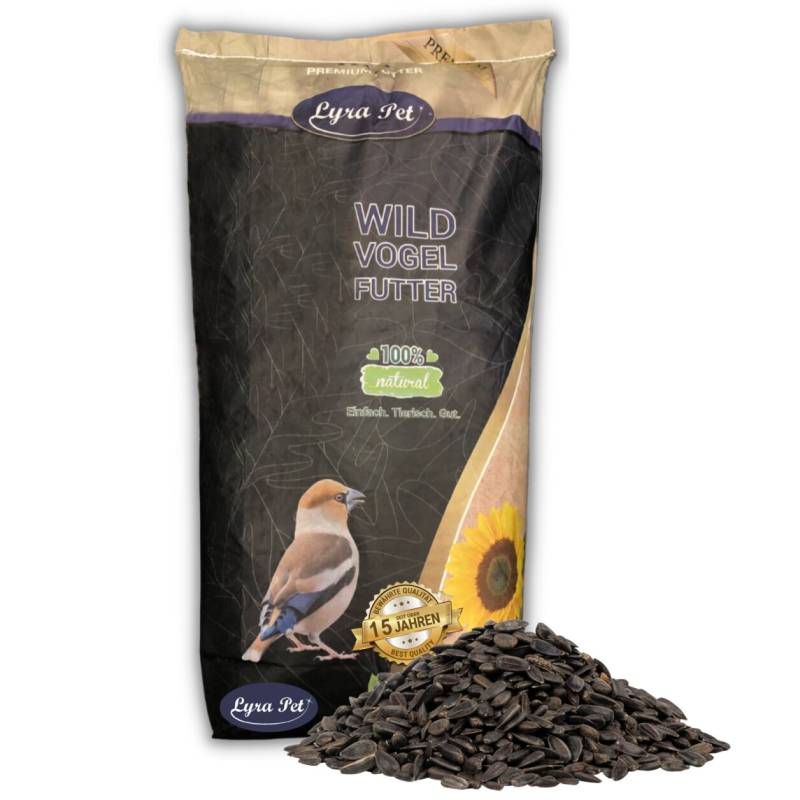 20 kg Lyra Pet® Sonnenblumenkerne schwarz von Lyra Pet GmbH