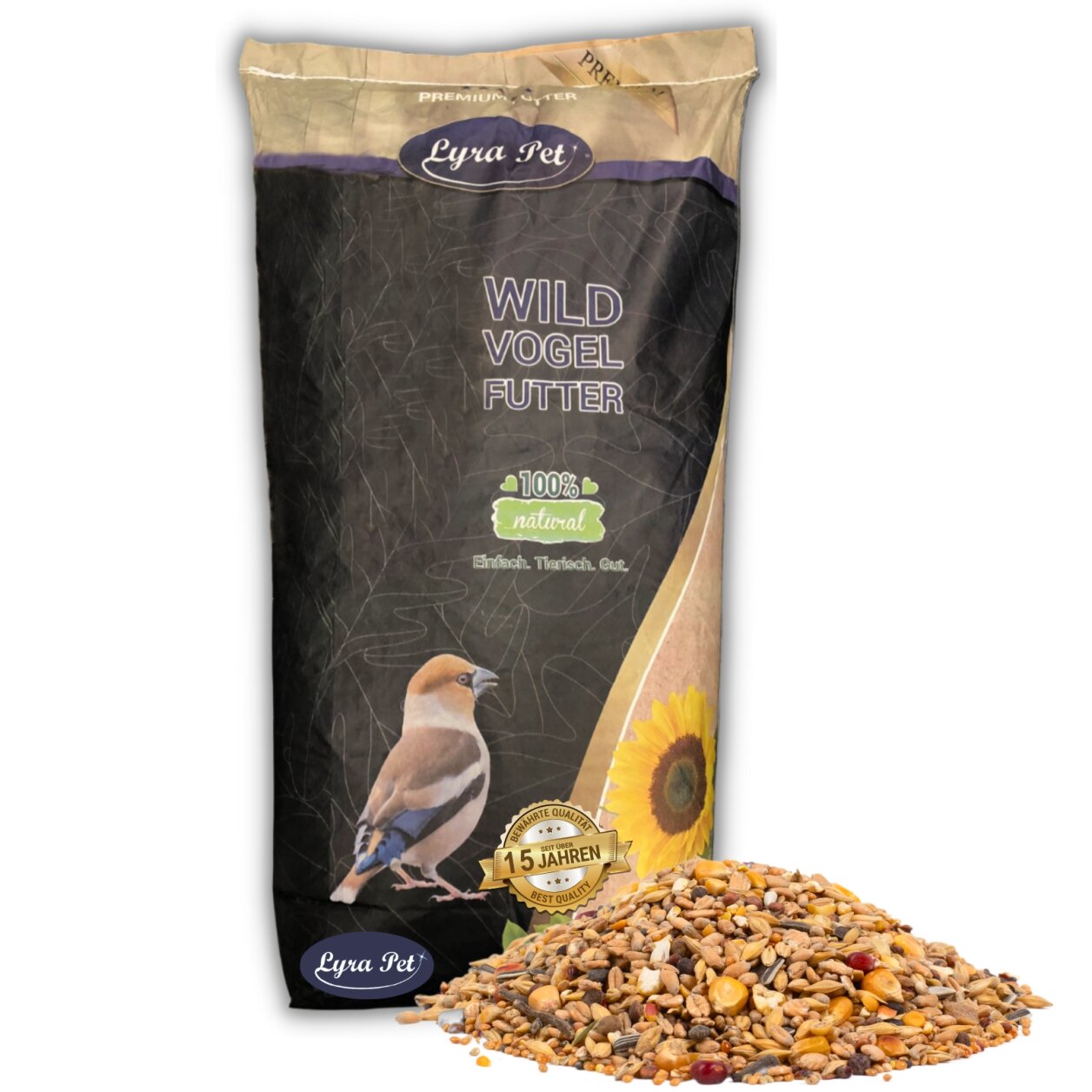 20 kg Lyra Pet® Streufutter aus 29 Komponenten von Lyra Pet GmbH
