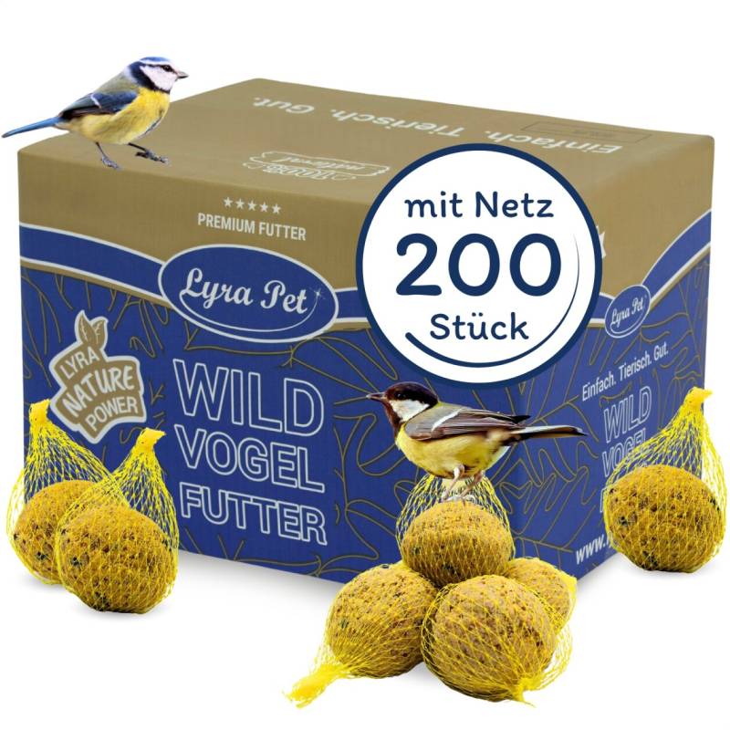 200 Stk. Lyra Pet® Ganzjahresknödel mit Netz à 90 g = 18 kg von Lyra Pet GmbH
