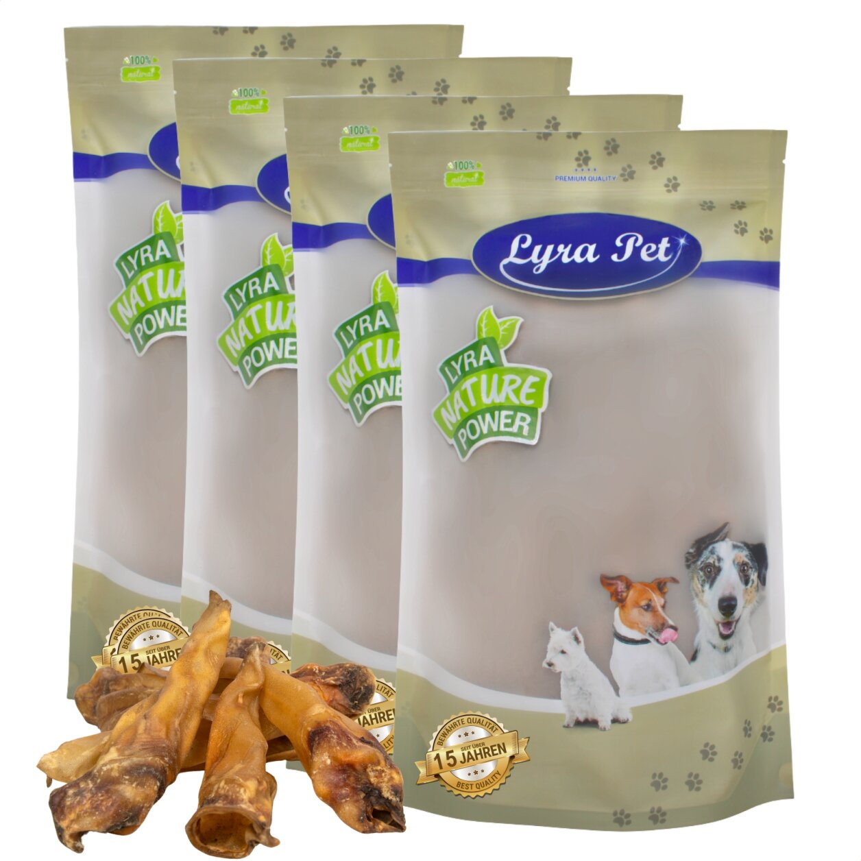 200 Stk. Lyra Pet® Rinderohren ca. 10 kg von Lyra Pet GmbH