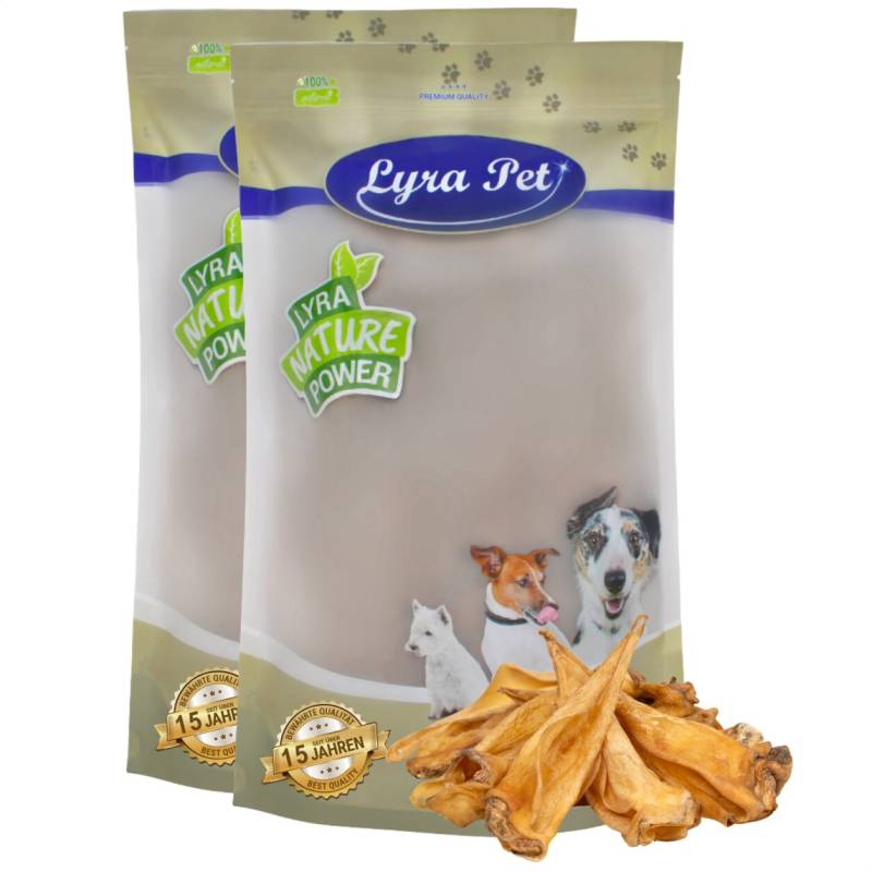 200 Stk. Lyra Pet® Rinderohren ca. 6 kg von Lyra Pet GmbH